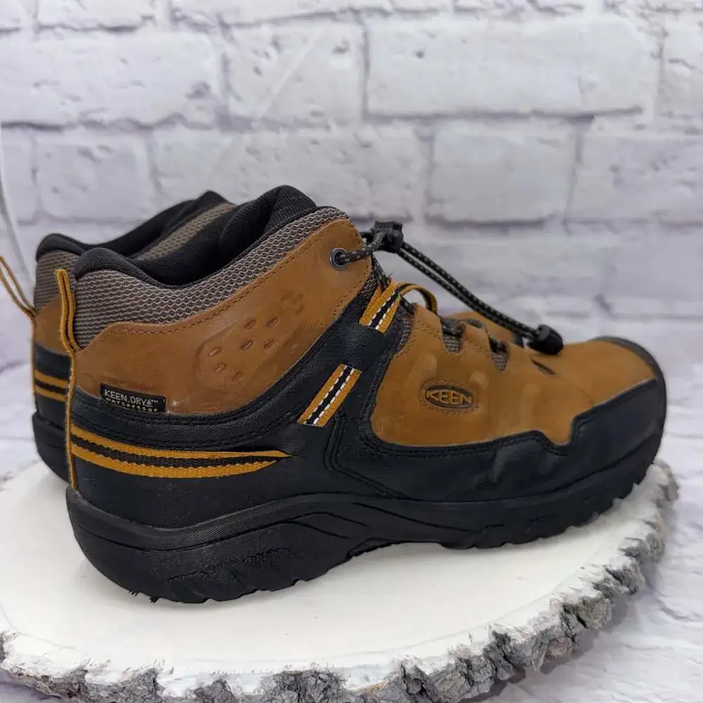 KEEN Targhee Mid Waterproof Youth Sz 6 Kids Boys Girls Boots Hiking Shoes School